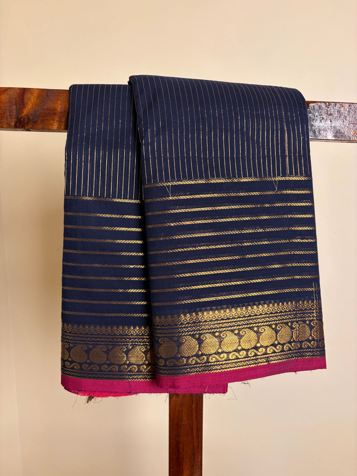 Premium Kanchi - Navy Blue