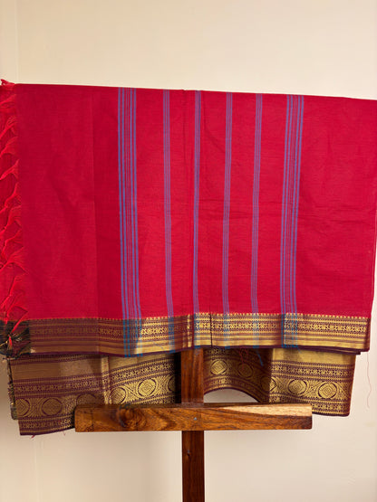 Kanchi - Red & Brown