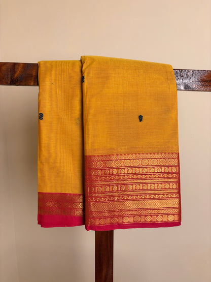 Kanchi - Yellow & Rani Pink
