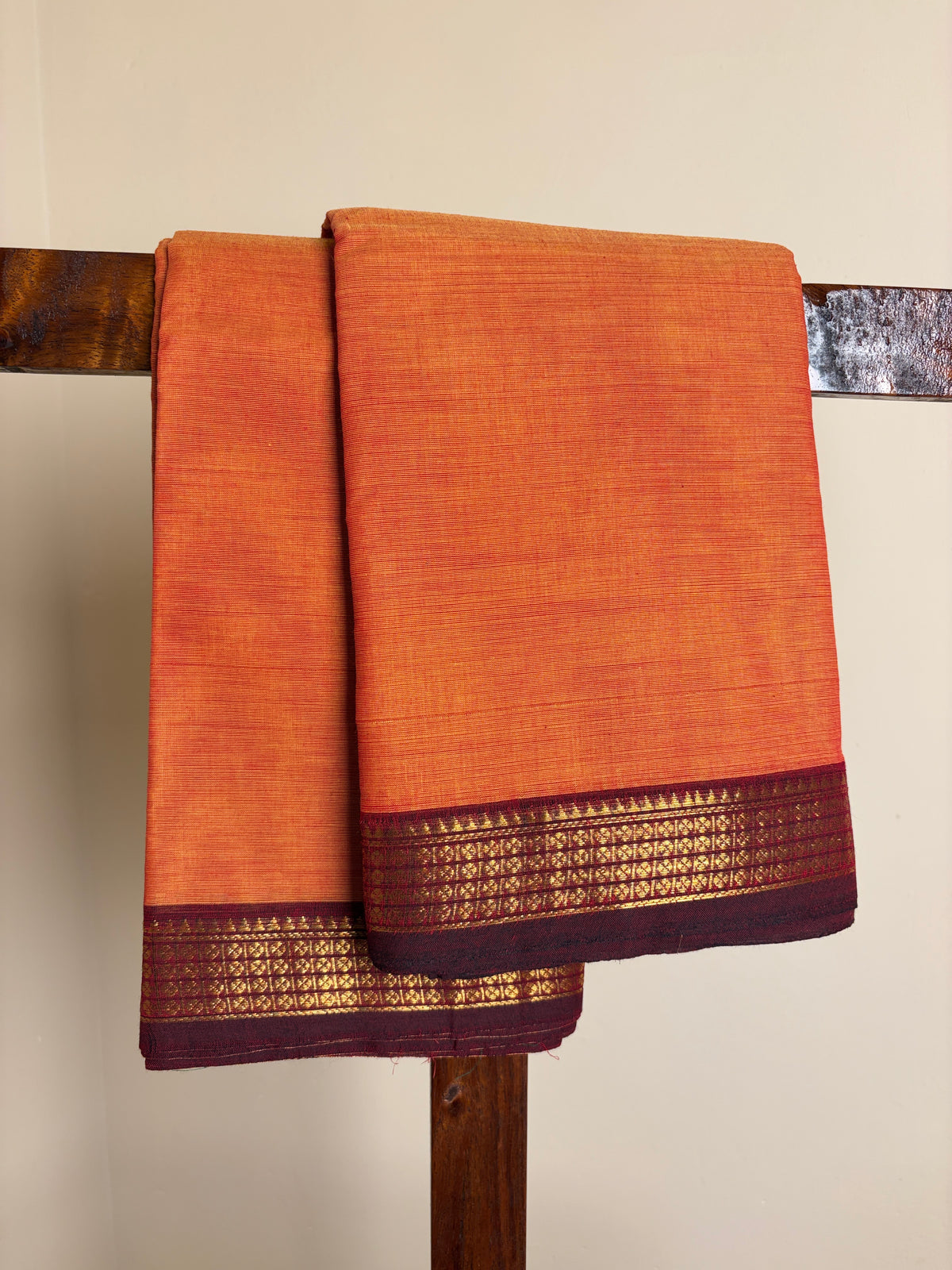 Kanchi - Orange & Yellow dual tone