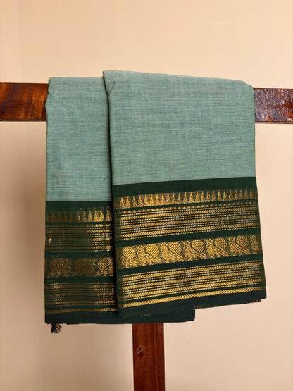 Kanchi - Sage & Forest green