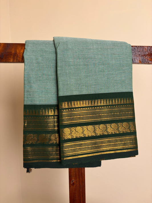 Kanchi - Sage & Forest green