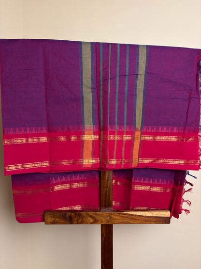 Kanchi - Violet and magenta