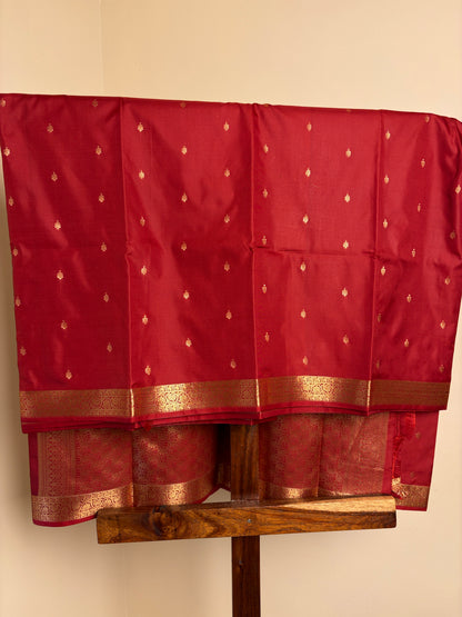 Semi Silk - Muted Red