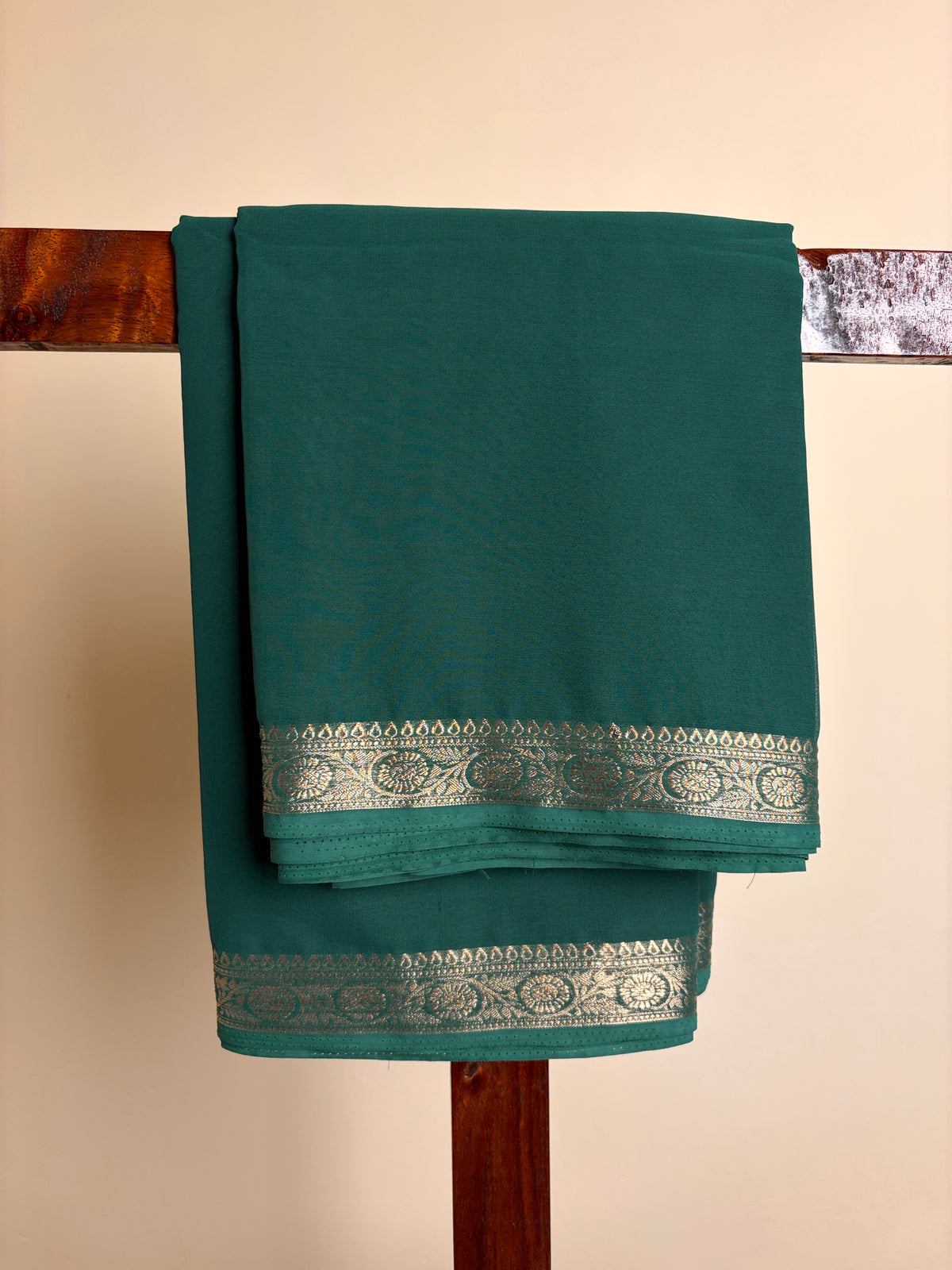 Premium Chiffon - Deep teal green