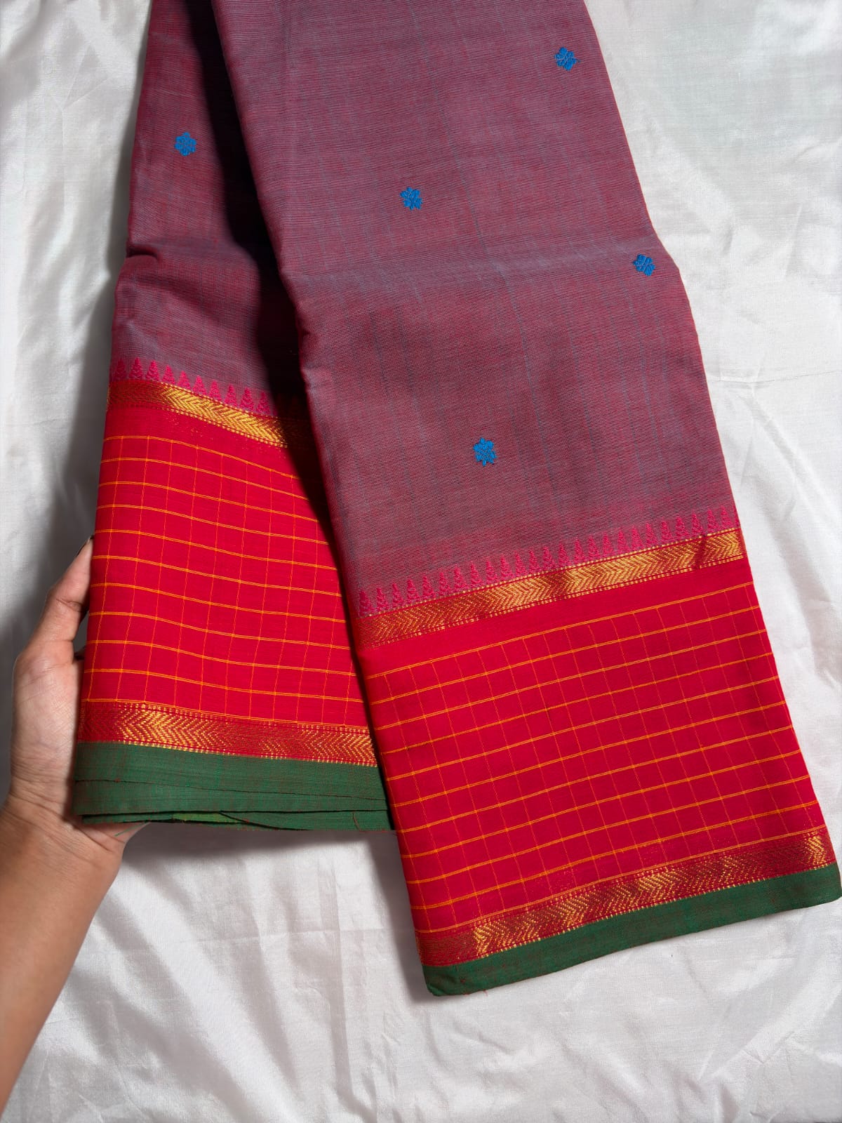 Kanchi - Dusty Mauve & Rani Pink