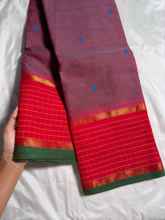 Kanchi - Dusty Mauve & Rani Pink