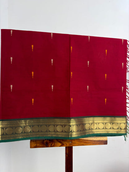Kanchi - Red & Green