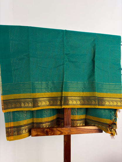Premium Kanchi - Teal Green
