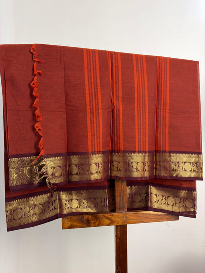 Kanchi - Brick Orange & Brown