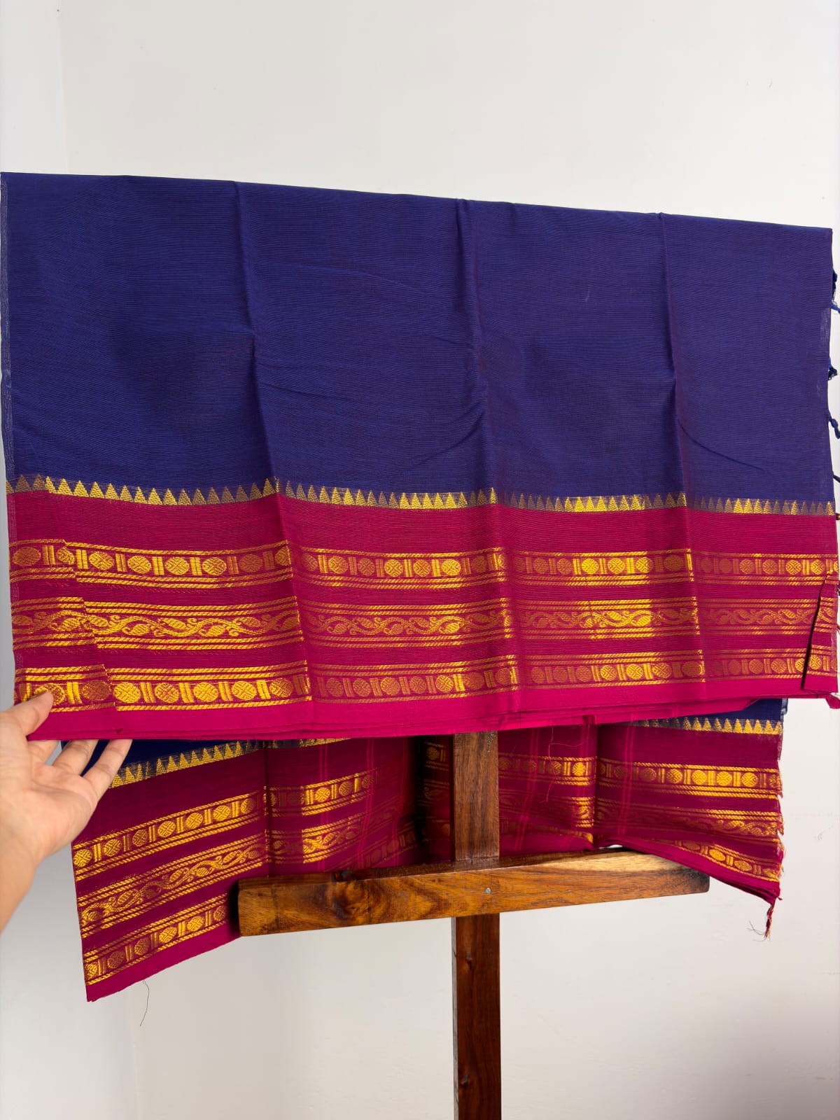 Kanchi - Violet & Rani Pink