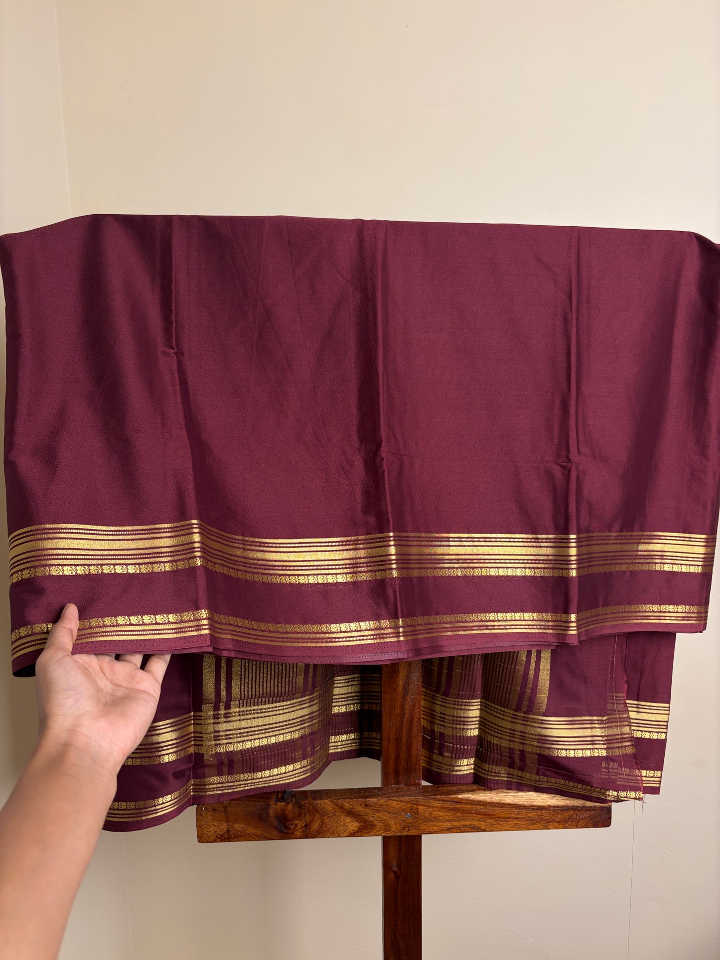 Premium Crape Silk - Brown