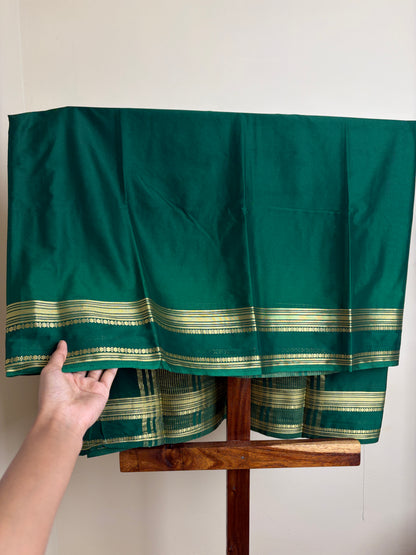 Premium Crape Silk - Bottle Green