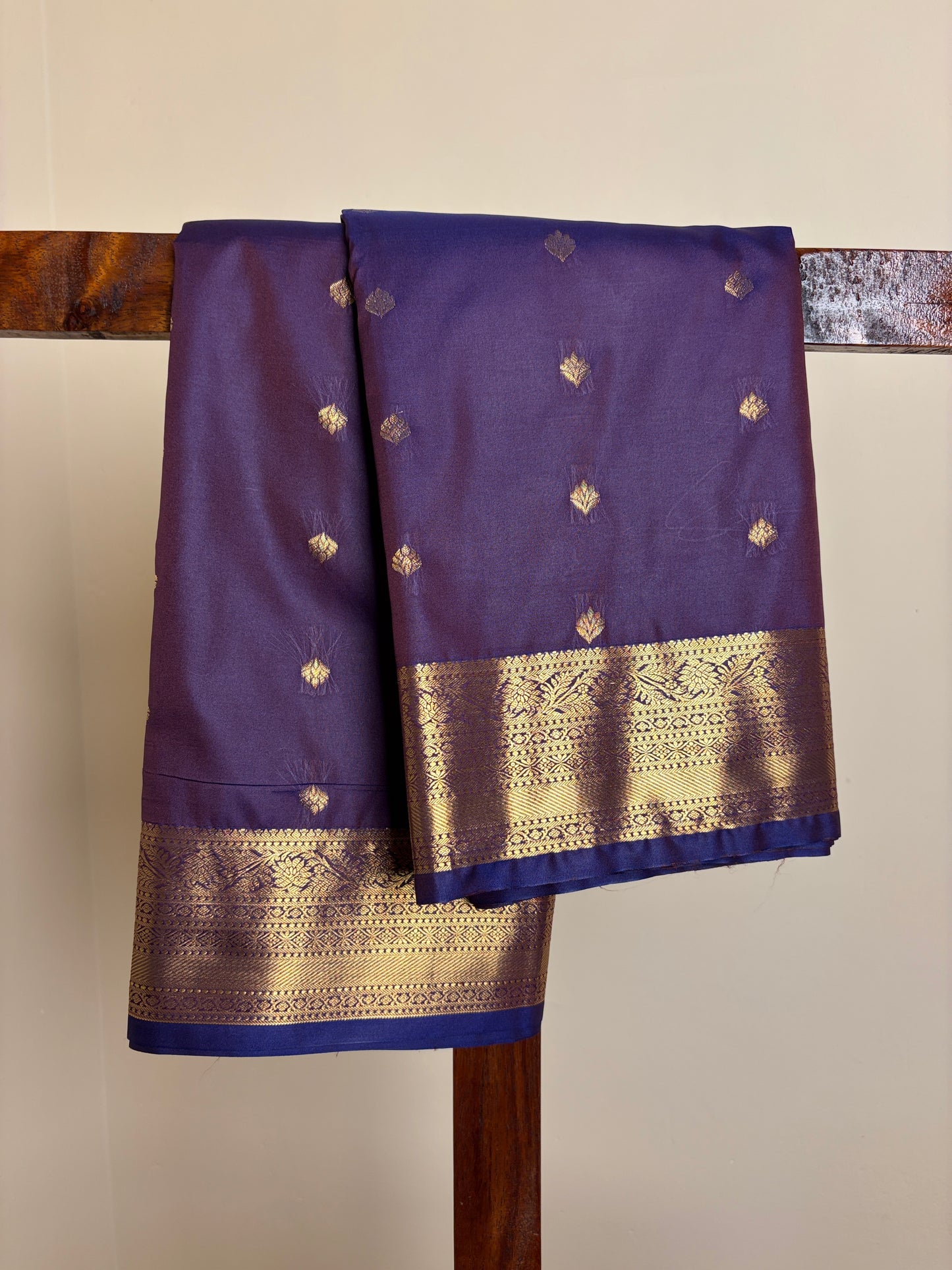 Semi Silk - Purple & Blue Dual Tone