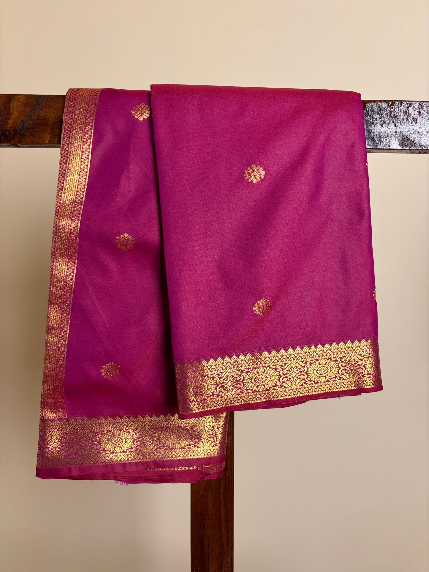 Semi Silk - Hot Pink & Red dual Tone