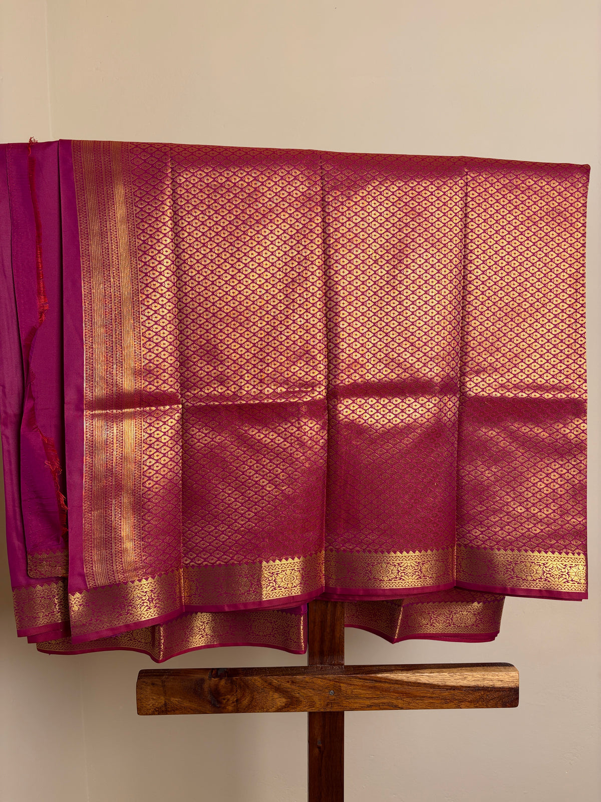 Semi Silk - Hot Pink & Red dual Tone