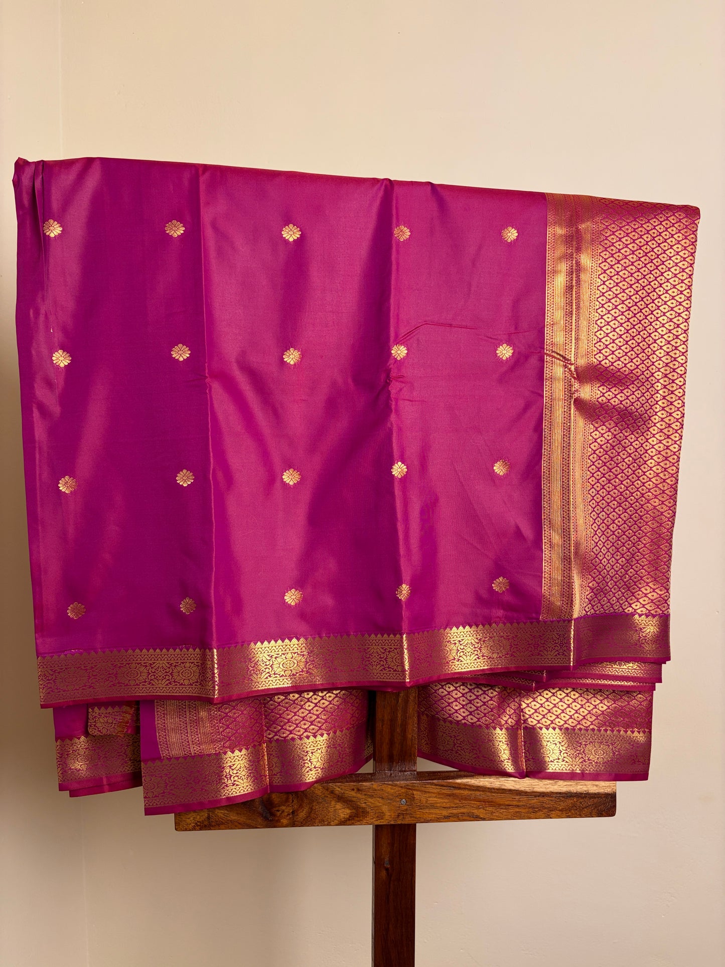 Semi Silk - Hot Pink & Red dual Tone