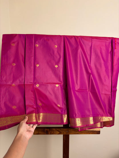 Semi Silk - Hot Pink & Red dual Tone