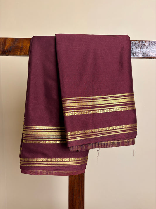 Premium Crape Silk - Brown