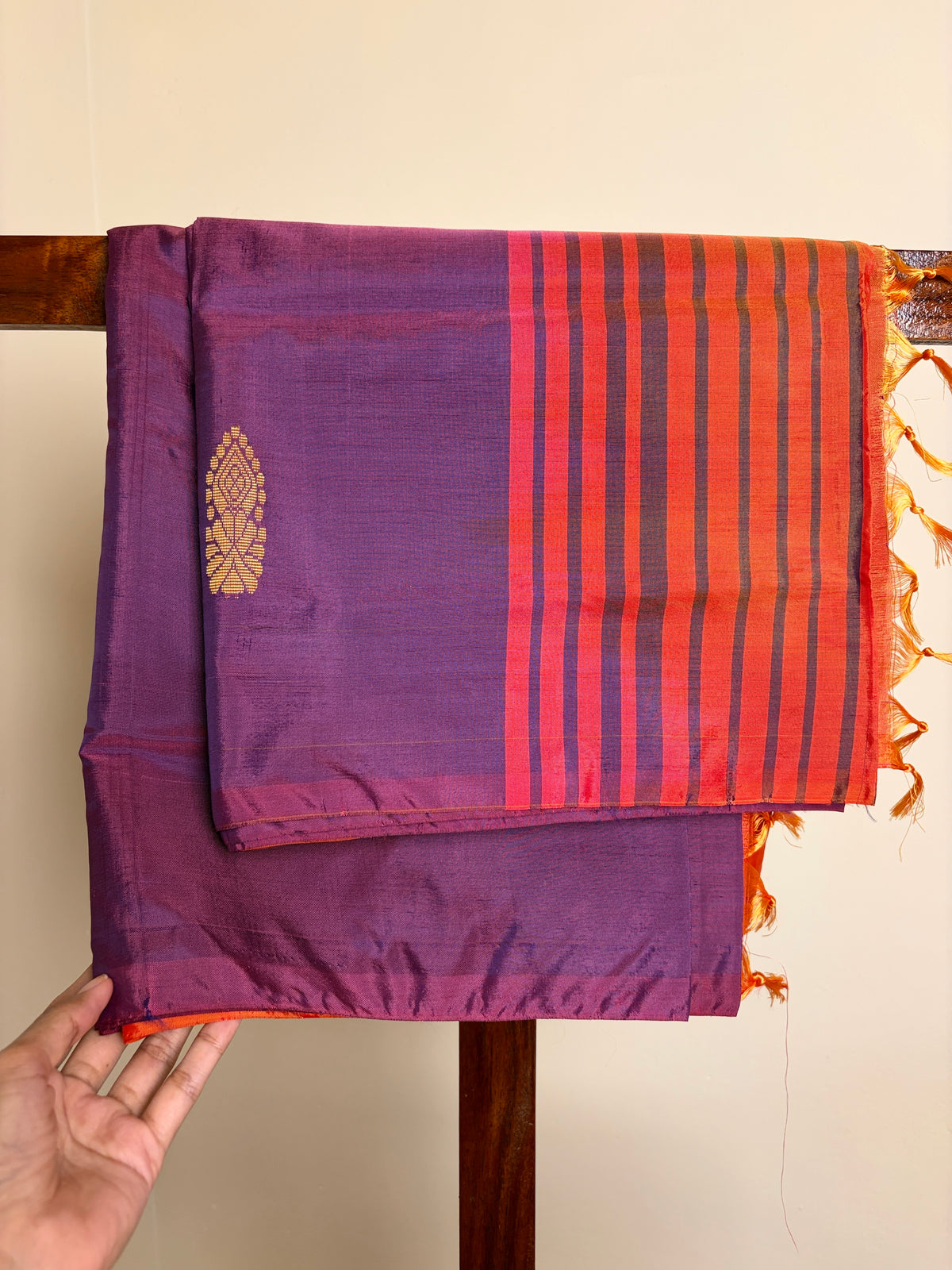 Bananapith Silk - Orange & Purple