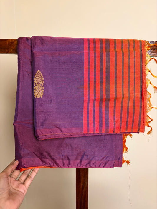 Bananapith Silk - Orange & Purple