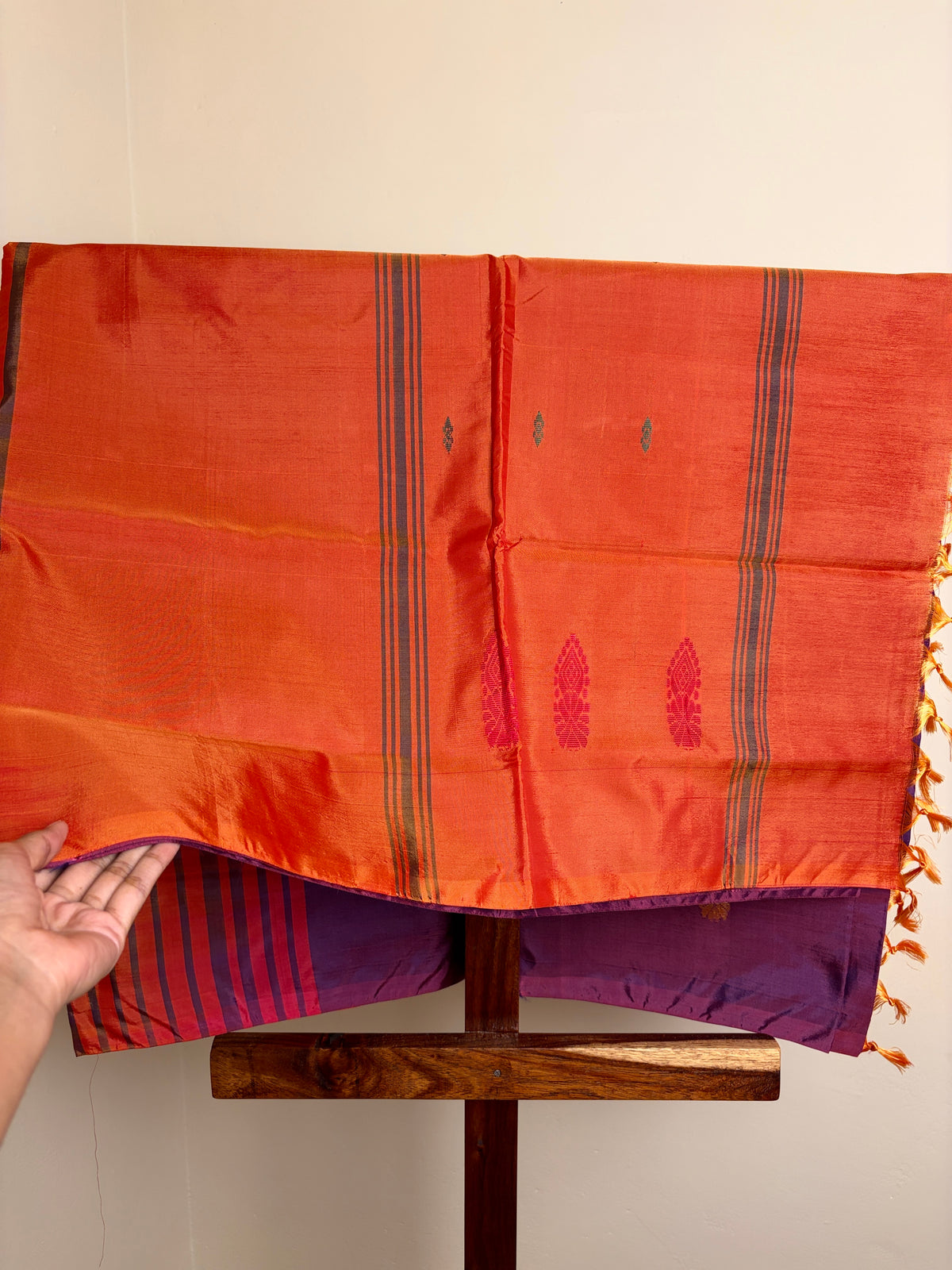 Bananapith Silk - Orange & Purple