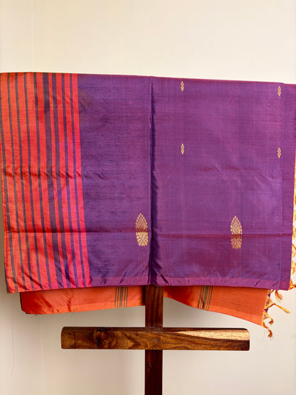 Bananapith Silk - Orange & Purple
