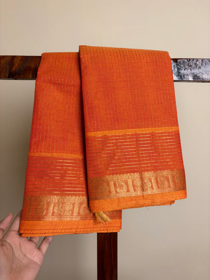Premium Kanchi - Orange Yellow Tone