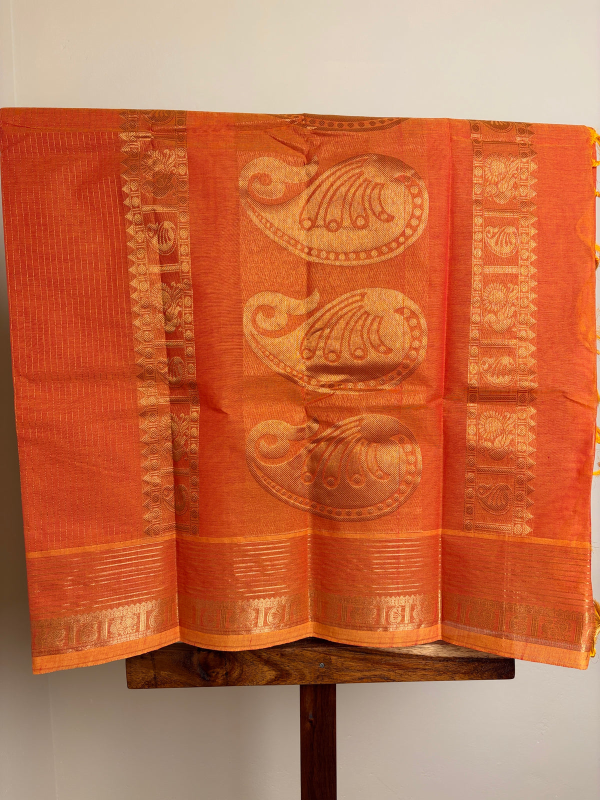 Premium Kanchi - Orange Yellow Tone