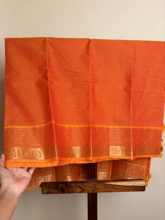 Premium Kanchi - Orange Yellow Tone