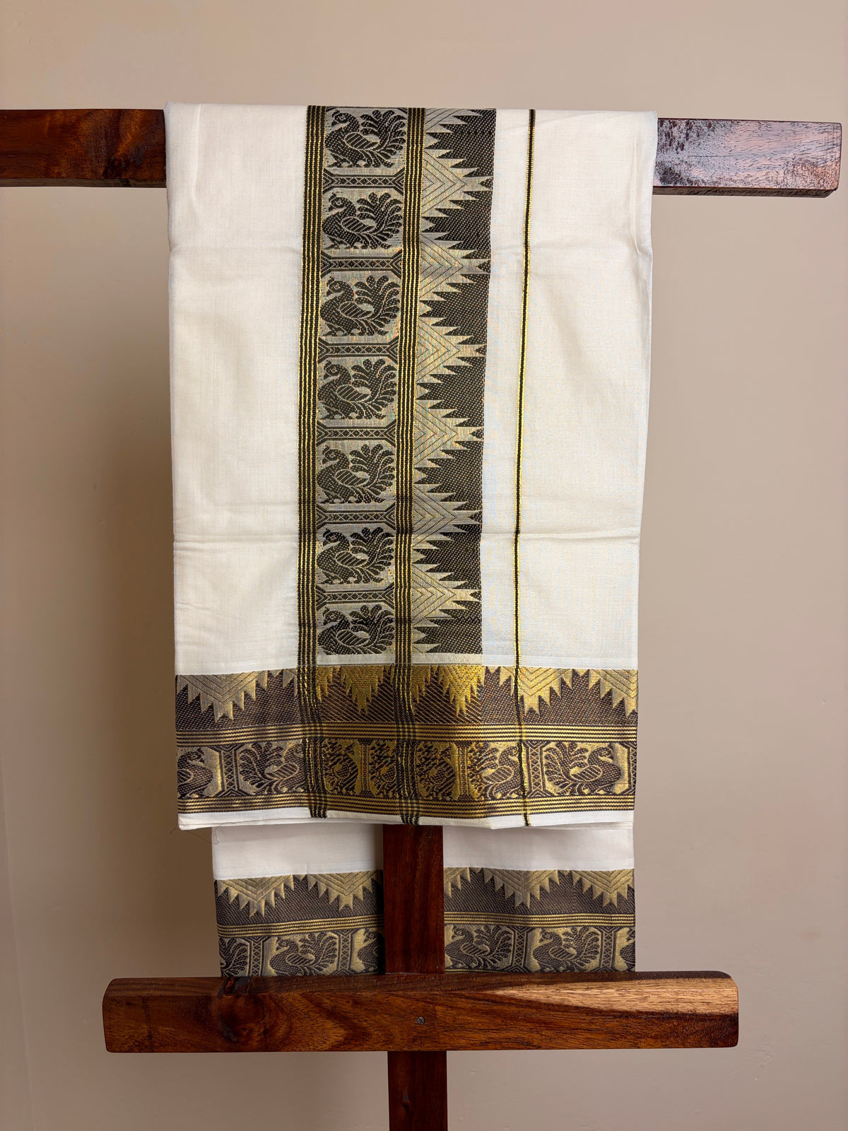 Set Saree - Forest Green