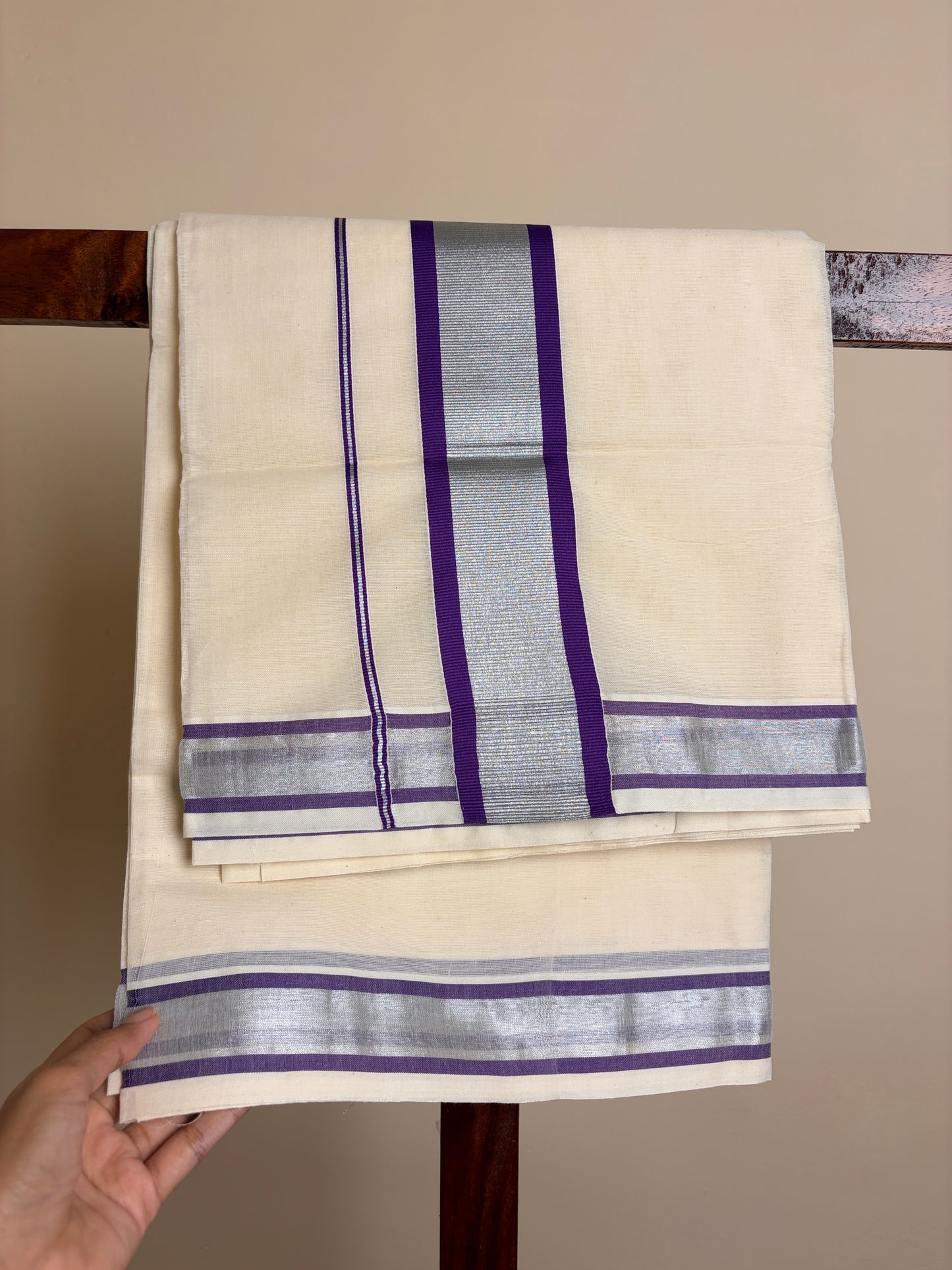 Set Saree - Violet