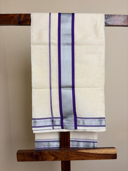 Set Saree - Violet