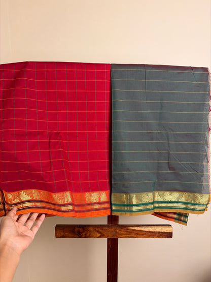 Kanchi - Red & Green