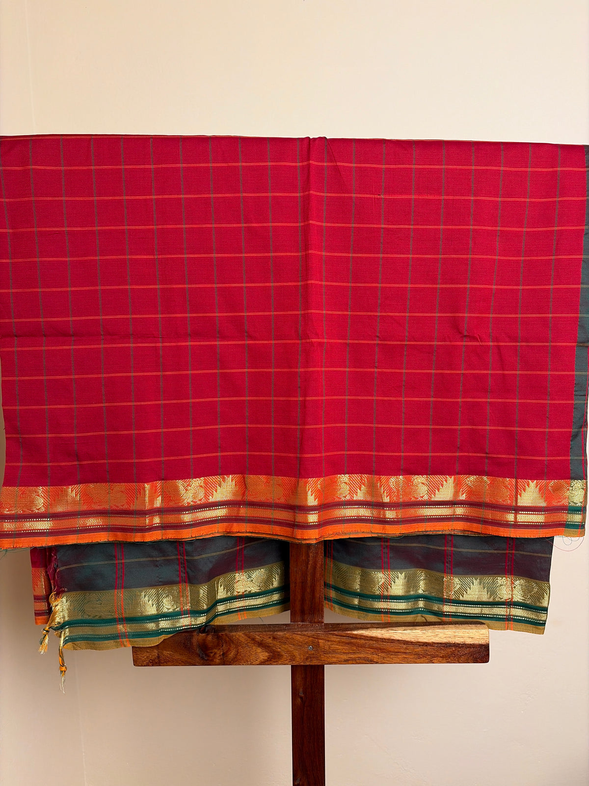 Kanchi - Red & Green