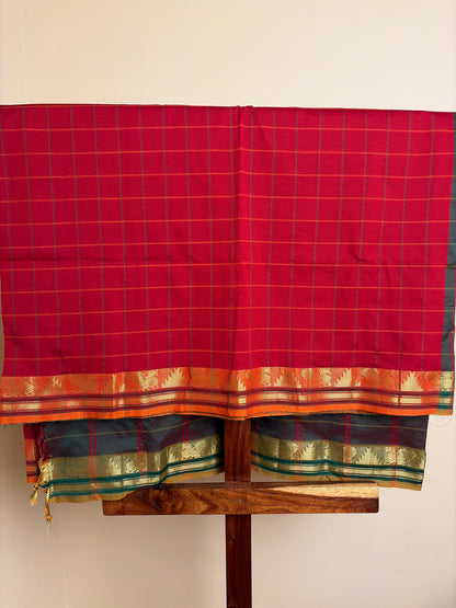 Kanchi - Red & Green