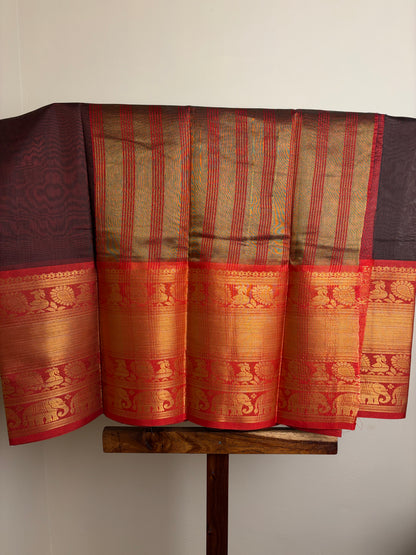 Narayanpett - Brown & Red