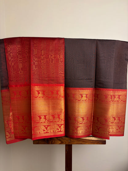 Narayanpett - Brown & Red