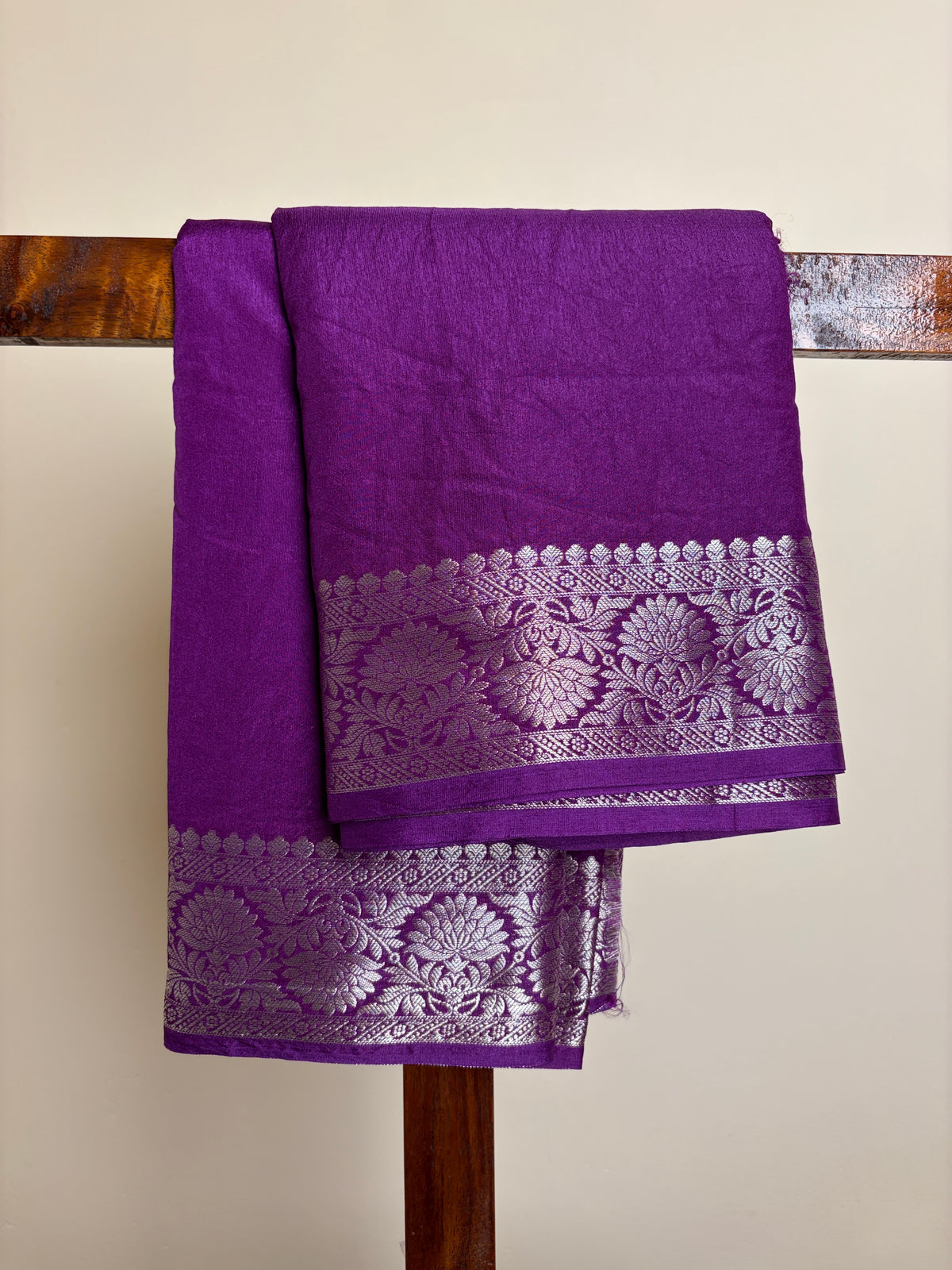 Banarasi silk - Purple