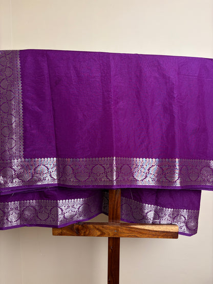Banarasi silk - Purple