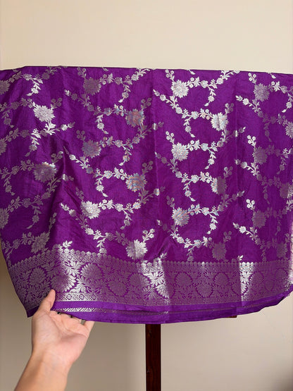 Banarasi silk - Purple