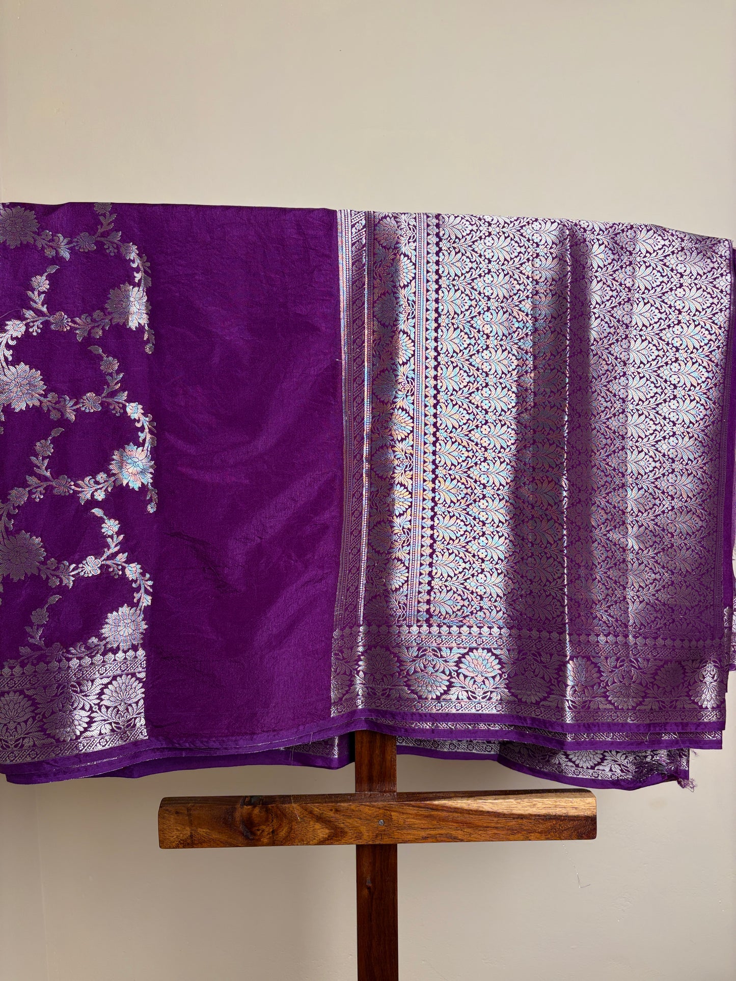 Banarasi silk - Purple