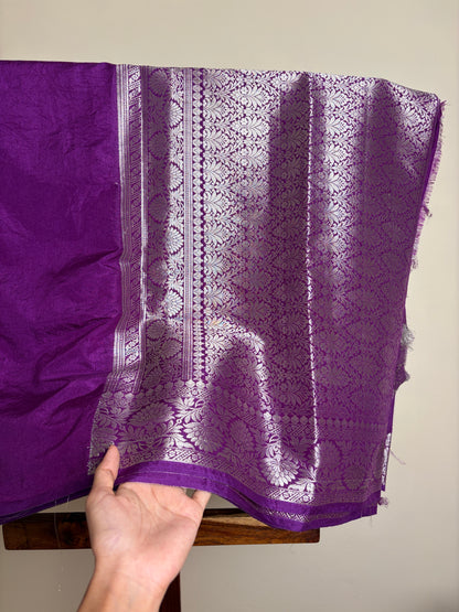 Banarasi silk - Purple