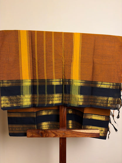 Kanchi - Mustard & Black