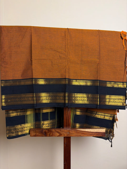 Kanchi - Mustard & Black