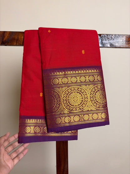 Kanchi - Red & Violet