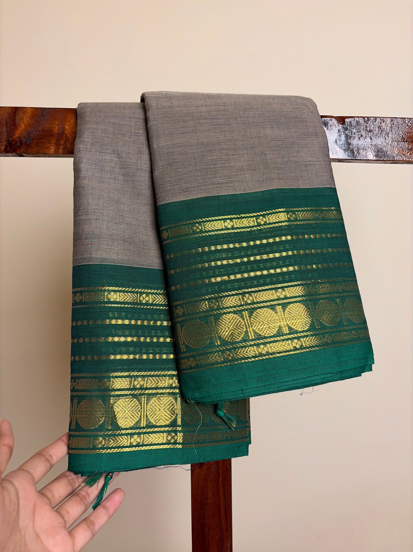 Kanchi - Grey & Green