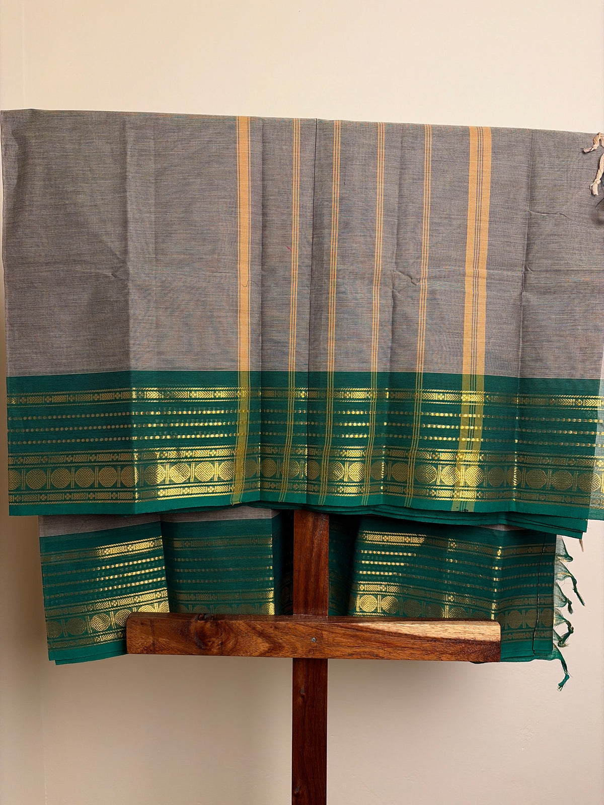 Kanchi - Grey & Green